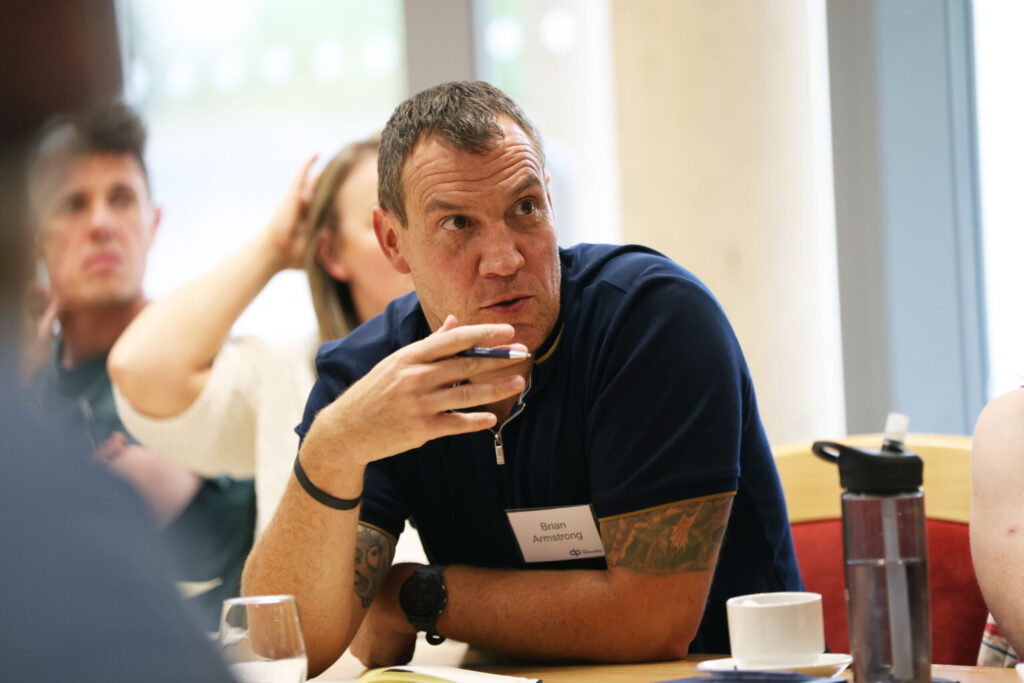 Fellows engage with the afternoon's sessions.