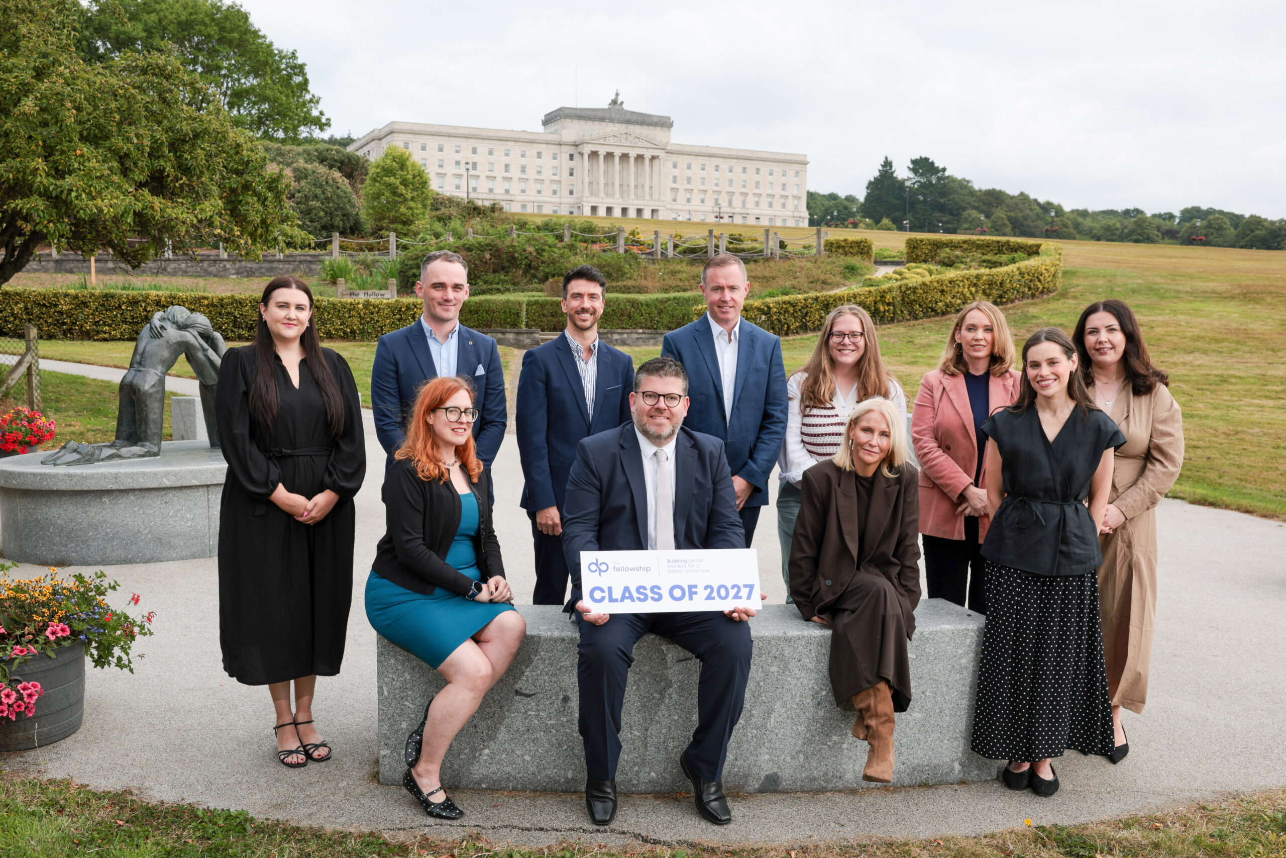 Top Row (L-R): Cllr Bethany Carson-Ferris; Séamas Mac Eochaidh; Cllr Richard Smart; Colm McKeown; Ren Thompson; Carol Jordan; and Rebecca Harper. Bottom Row (L-R): Elaine Campbell; Chris Flynn; Sinead McIldowney; and Dearbhla Boyle.